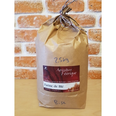 Farine de blé bise (2,5kg) - Val-de-Ruz